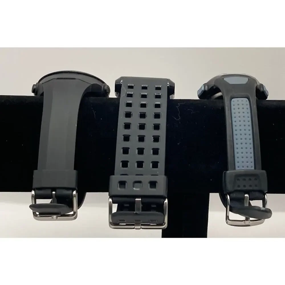 Armitron Men's Black Digital Watch with Red Accent Buttons